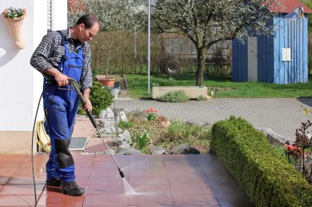 Pressure washing by Quality Swan Cleaning Services