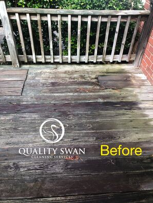 Before & After Deck Pressure Washing in Charlotte, NC (1)
